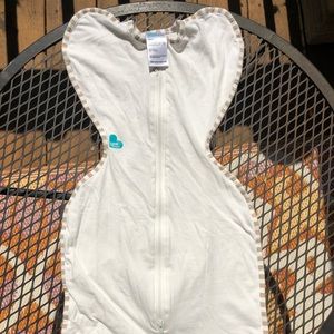 Love to Swaddle Sm White